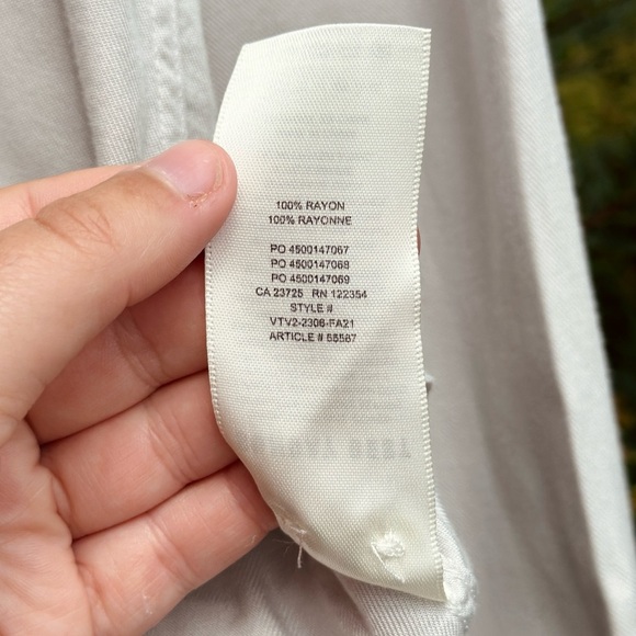 Sunday Best Casual Rayon Shirt - Size S - light grey - button down - Picture 7 of 8